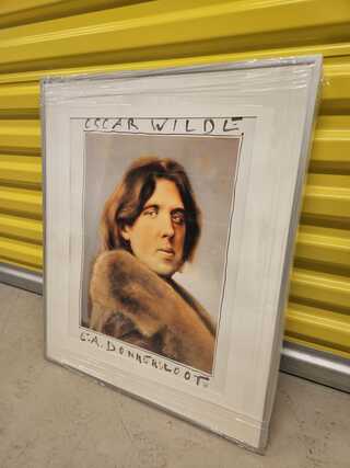 Ingeschreven Lithografie, Oscar Wilde, Peter Donkersloot, 1996
